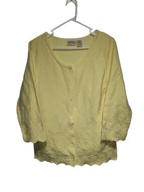 Basic Editions Women's Cardigan Size Large